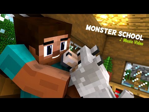 EPIC Monster School Music Parody - Minecraft Animation!
