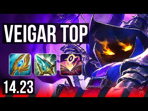 VEIGAR vs PANTHEON (TOP) | KR Master | 14.23