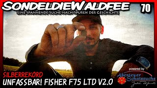 Download lagu 🔴 SILBERREKORD mit dem Metalldetektor! Fisher F75 Ltd V2.0 - Unfassbar! 🔴 (Sondeln Schatzsuche) mp3