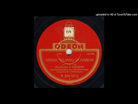 Mej. S. Siegers & Molukkenorkest Jong Ambon - Aloese-aloese