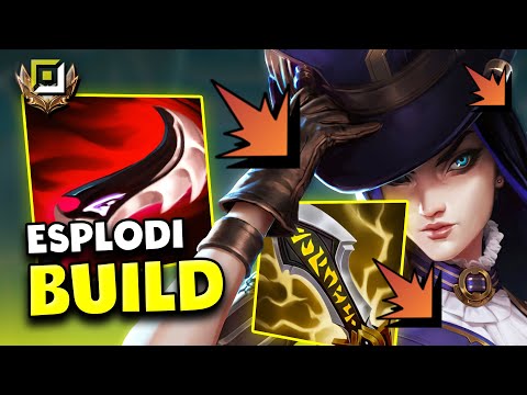CAITLYN ESPLODI BUILD: la PRIMA PARTITA della Scalata ADC Road to Gold