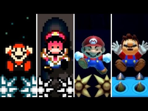 Evolution of Mario's Death By Spikes (1988-2021)