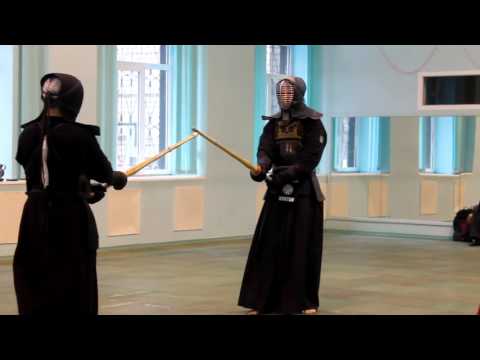 Kendo Kharkov-19 бой  Ковтун (красный ) -Борисов  (белый)