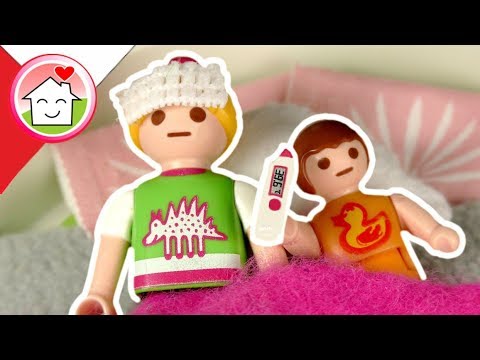 Playmobil po polsku Letnia grypa - Rodzina Hauserow - Zabawki dla dzieci