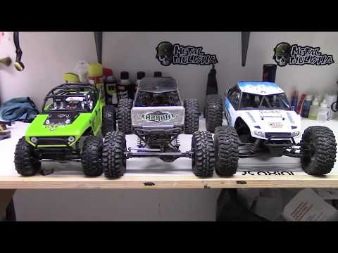 RCTogether - Axial Yeti vs Wraith vs SCX10 Comparison