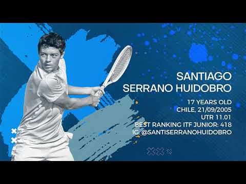 Santiago Serrano - College tennis recruiting video Spring 2024