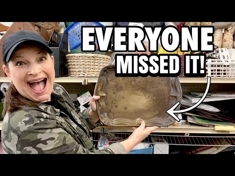 Everyone Missed This at Goodwill | Thrift With Me + Haul