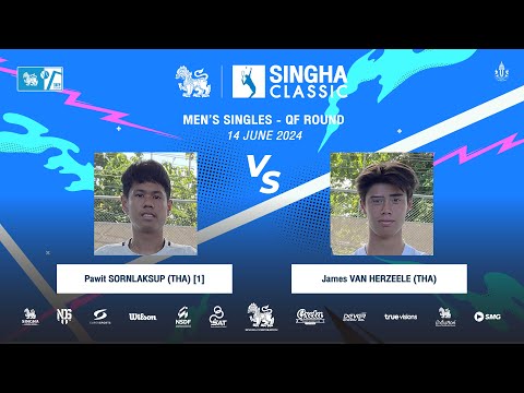 Pawit S[1] Vs. James V | SINGHA CLASSIC 2024 (Men's Singles - QF Round)