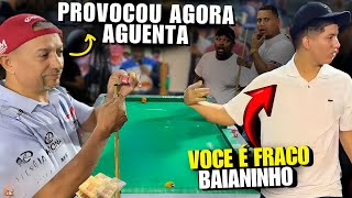 ELE FICOU DOIDO E PROVOCOU O BAIANINHO DE MAUÁ 😱