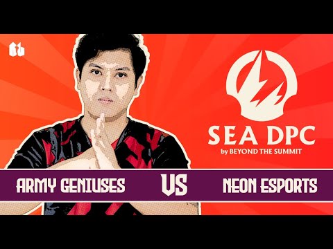 Army Geniuses vs Neon Esport // DPC SEA T3: Div. II