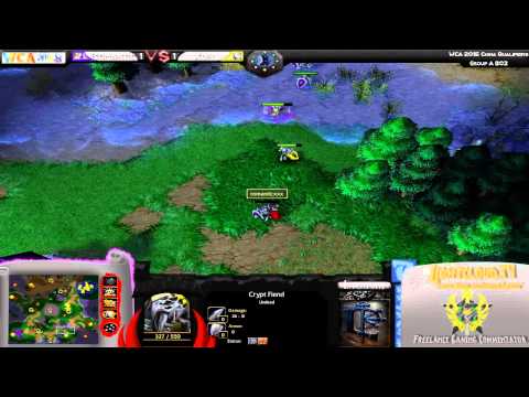 Romantic (HU) VS Xun (UD) - WC3 G3 - WCA 2015 Group A