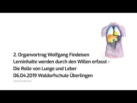 Wolfgang Findeisen - Vortrag - Lerninhalte werden durch den Willen erfasst.