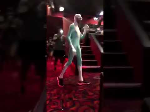 (VIRAL) Guy dressed in Frozone “Where’s my super suit” in Theater video