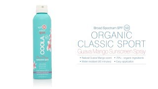 COOLA Classic Sport Spray SPF 50 Guava Mango