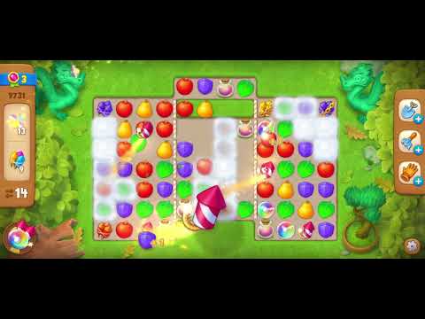 New Level 9731 ▪︎ beat level in 9 moves ▪︎ no hacks, real play ☆ Gardenscapes by Anne