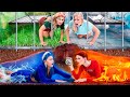 चार एलिमेंट्स की जेल से भागना फायर गर्