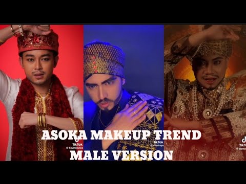 ASOKA MAKEUP TREND MALE VERSION | Tiktok Compilation