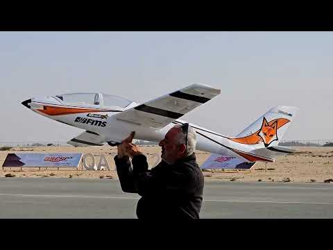 FMS 3000mm (118") Fox Aerobatic EP Glider PNP with Reflex V2