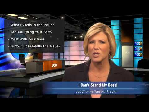 Не мога да понасям шефа си!