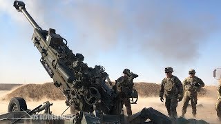 This is the Huge M777 Howitzer That U.S. Marines Burned out While Fighting Enemies in Middle East