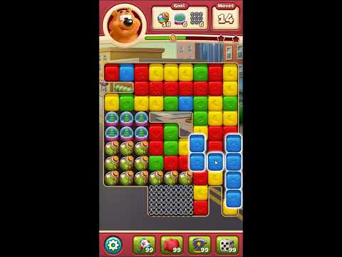 Toon Blast Level 6370 - NO BOOSTERS 🐻🐺🐱 | SKILLGAMING ✔️