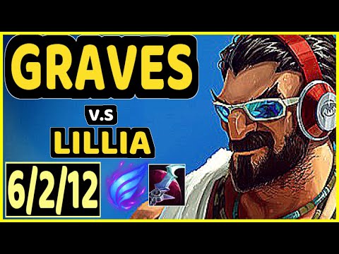 NJI (GRAVES) vs LILLIA - 6/2/12 KDA JUNGLE GAMEPLAY - EUW Ranked GRANDMASTER