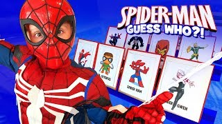 Spider-Man: Into the Spider-Verse GUESS WHO?! | KIDCITY