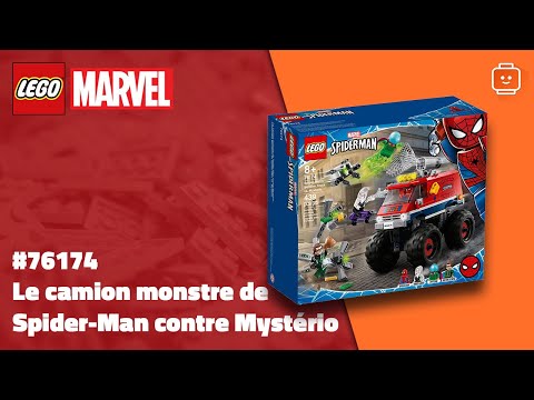 Vidéo LEGO Marvel 76174 : Le camion monstre de Spider-Man contre Mystério