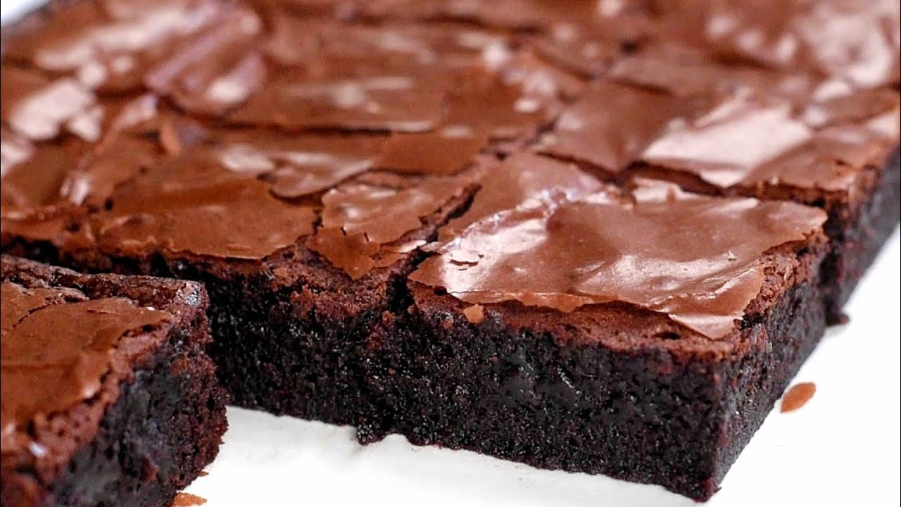 I've been looking for this easiest recipe for a long time. No Chocolate, No Butter! fudgy brownie