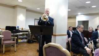 Steve Wigler playing Napoli Cornet solo with the Rockville Brass Band