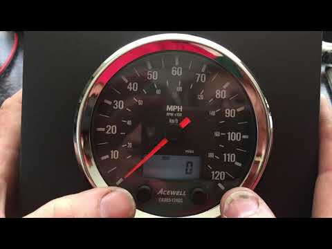 Acewell CA085 needle modes