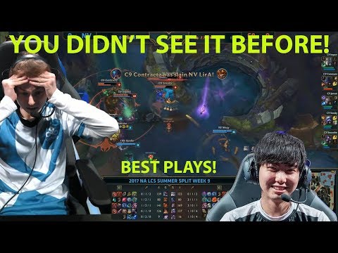 ORIANNA'S SHOW FEAT C9 JENSEN & RNG XIAOHU - RESEARCH LEAGUE OF LEGENDS PROFESSIONAL PLAYS