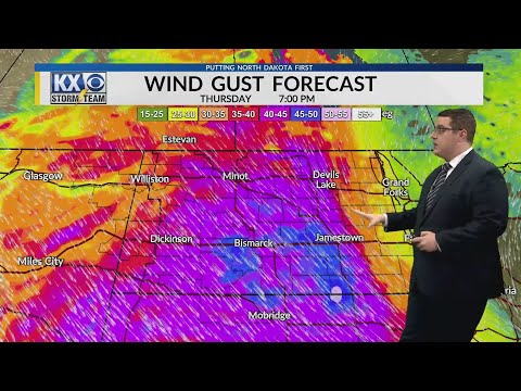 Heavy winds pick up today, heavy snow possible tonight. Temperatures continue drop over the weekend