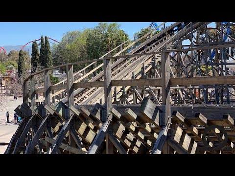 Off-ride footage of a Gold Striker train