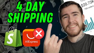 How To Find Winning Products With 4-Day Shipping | Shopify Dropshipping