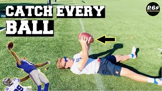 5 BEST Catching Drills For RECEIVERS In Football