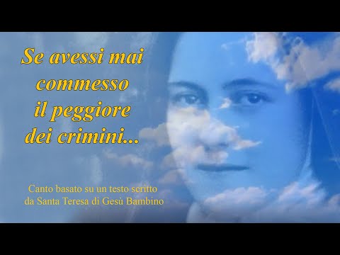 Se avessi mai commesso il peggiore dei crimini...