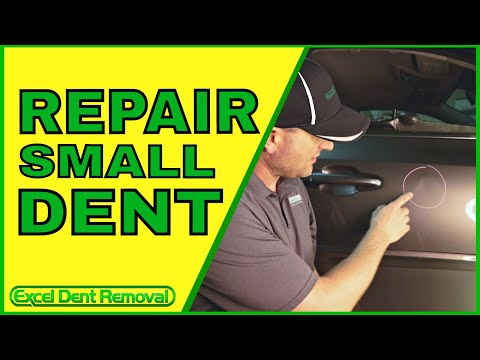 How To Repair Small Dent in Car Door - YouTube