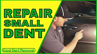 How To Repair Small Dent in Car Door