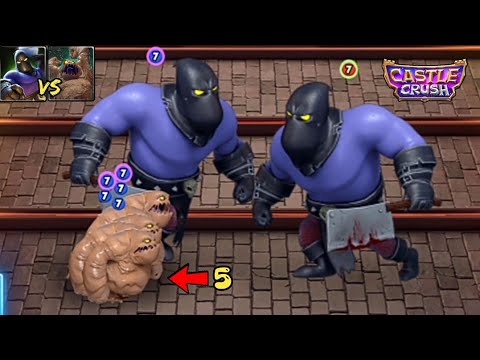 The Biggest Executioner Vs 5 Mud Elemental! Castle Crush