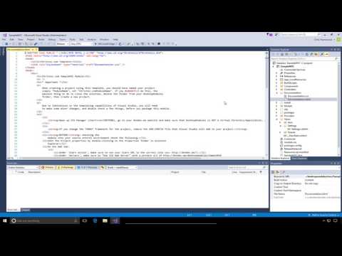 DNN9 Series Video 12 - C# MVC Module Project overview