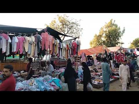 Juma Bazar in Korangi| Karachi Lunda Bazar| Korangi Lunda Bazar is filled with People