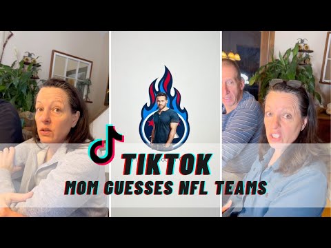 MMMJOEMELE TIKTOK COMPILATION- Mom Guessing NFL Team Logos