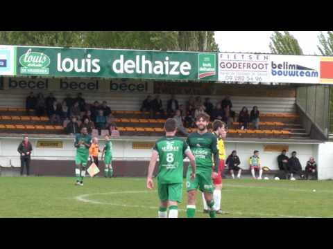 16-04-2017 Evergem Center - Meetjesland : 0 - 4 /laatste competitiematch  David Lootens