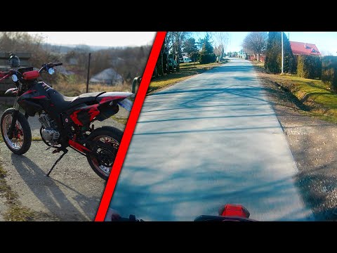 Derbi Senda 125/150 ❄️WINTER SUPERMOTO RIDE❄️