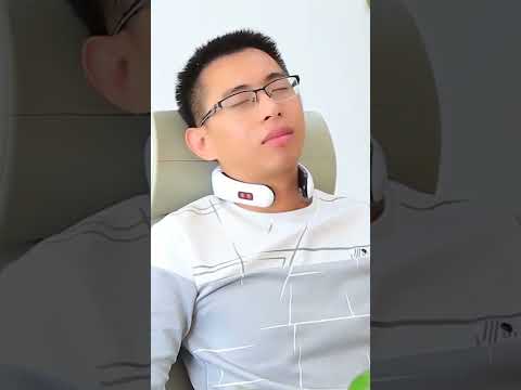 Electric Neck Massager for Deep Tissue Pain Relief Cervical Vertebra Massager Impulse