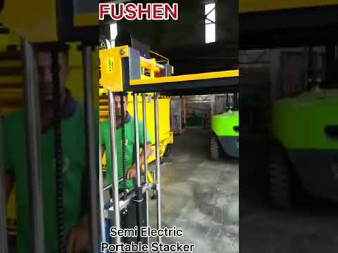 FUSHEN Semi Electric Portable Stacker - BDDJ