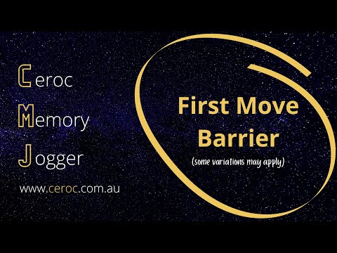 Beginner Ceroc Moves - First Move Barrier