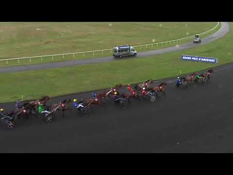 Grand Prix d'Amérique 2019 - La course - Victoire du couple Belina Josselyn & Jean-Michel Bazire
