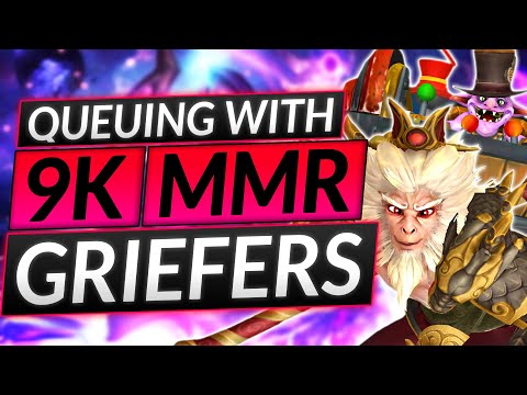 9K MMR Players (No GameLeap SUB) RUINING MY GAMES - Medusa Tips - Dota 2 Guide